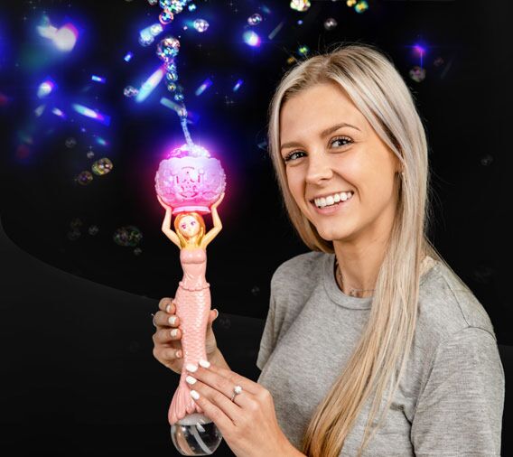 Light up bubble wand online