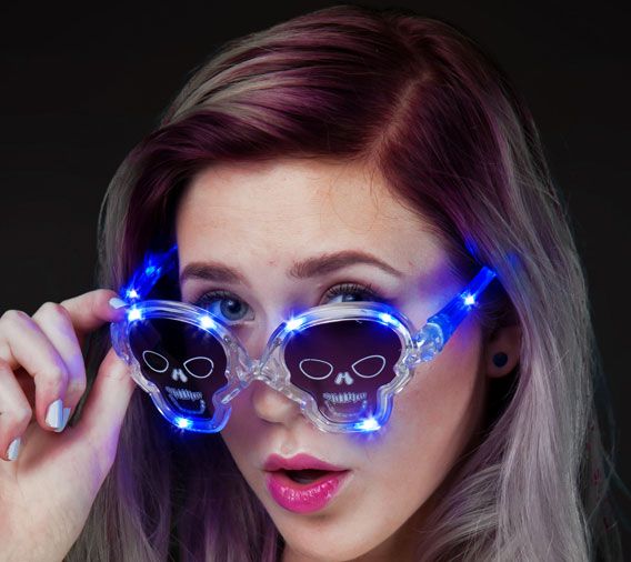 Flashing Glasses