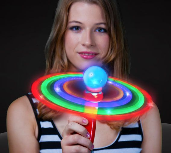 light up spinning toy